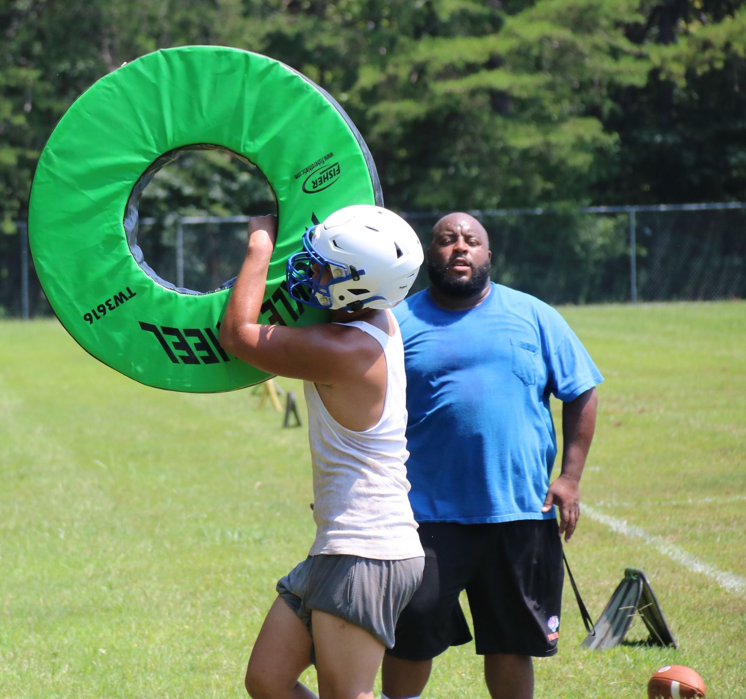 First day of Bassett football practice